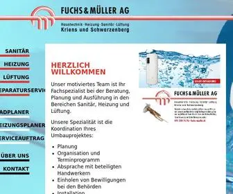 Fuchs-Mueller.ch(Fuchs & Müller AG) Screenshot