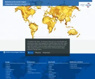 Fuchs.com(Global lubrication solutions) Screenshot