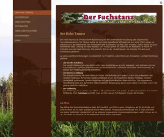 Fuchstanz-Taunus.de(Der Fuchstanz) Screenshot