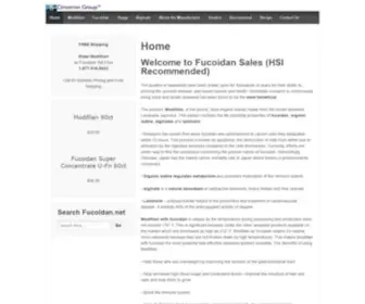 Fucoidan.net(Modifilan Fucoidan Sales) Screenshot
