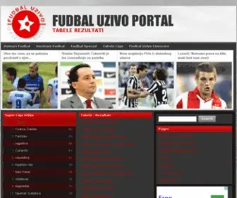 Fudbaluzivo.rs(Fudbal) Screenshot