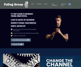 Fudoggroup.com(Personal Growth & Mindset Mastery) Screenshot