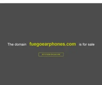 Fuegoearphones.com(fuegoearphones) Screenshot