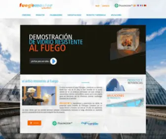 Fuegomaster.es(Vidrios Cortafuegos) Screenshot