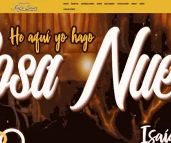 Fuegosantomi.com(Iglesia Cristiana Fuego Santo M.I. – Sitio de Bendición y Crecimiento Espiritual) Screenshot