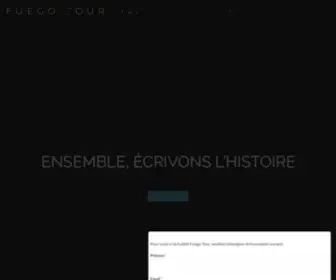 Fuegotour.com(Fuego Tour : GIMS en tournée Europe et Stade de France le 28/09/2019) Screenshot