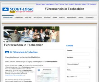 Fuehrerschein-IN-TSchechien.eu(Führerschein) Screenshot