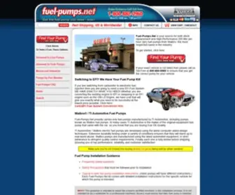 Fuel-Pumps.net(Free Shipping and Expert Advice from) Screenshot