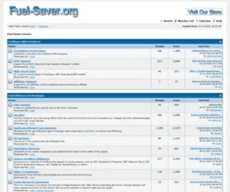 Fuel-Saver.org(Fuel-Saver Forums) Screenshot