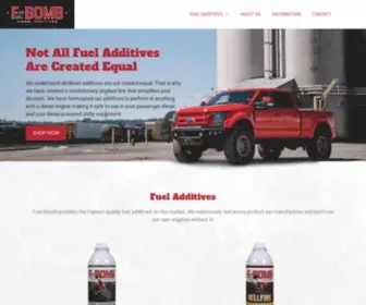Fuelbomb.com(Fuel Additives Fuel) Screenshot