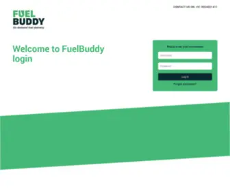 Fuelbuddyapp.com(User login page) Screenshot