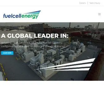 Fuelcellenergy.com(Fuelcell energy) Screenshot