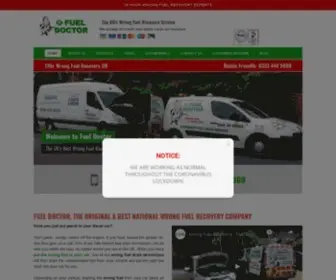 Fueldoctoruk.co.uk(Put petrol in diesel car) Screenshot