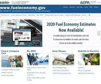 Fueleconomy.gov(Fuel Economy) Screenshot
