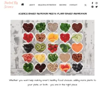 Fueledbyscience.com(Science-Based Nutrition & Delicious Plant-Based Food) Screenshot