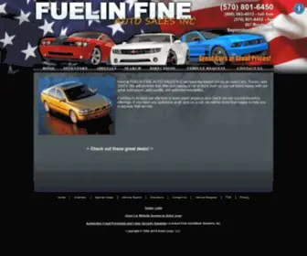 Fuelinfineautos.com(FUELIN FINE AUTO SALES INC) Screenshot