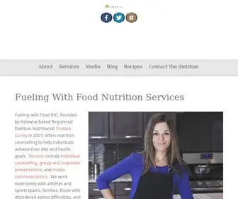 Fuelingwithfood.com(Fueling with Food) Screenshot