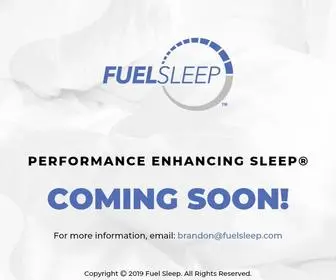 Fuelsleep.com(Fuel Sleep) Screenshot