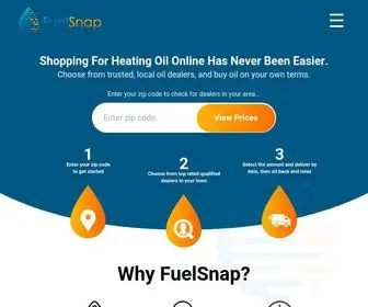 Fuelsnap.com(Home Heating Fuel Prices) Screenshot