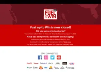 Fueluptowin.ca(Fuel Up To Win) Screenshot
