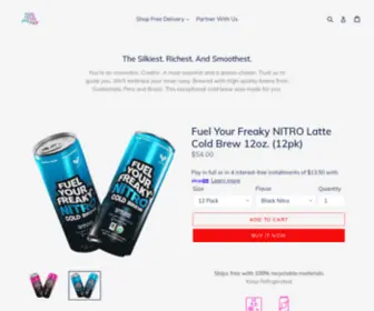 Fuelyourfreaky.com(Fuel Your Freaky Cold Brew) Screenshot