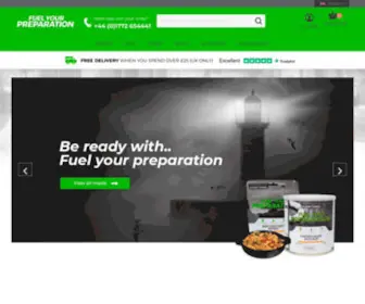 Fuelyourpreparation.com(Ensuring you stay prepared for any eventuality) Screenshot