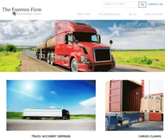 Fuentesfirm.com(The Fuentes Firm) Screenshot