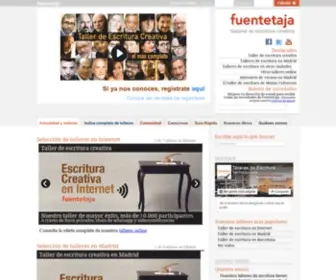 Fuentetajaliteraria.com(Taller de escritura creativa Fuentetaja) Screenshot