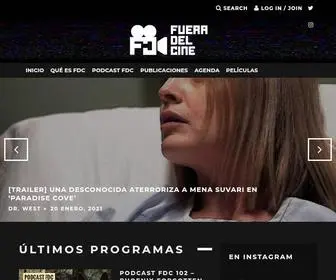 Fueradelcine.com(Fuera Del Cine) Screenshot