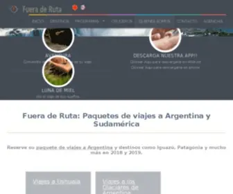 Fueraderuta.com(Fuera de Ruta) Screenshot