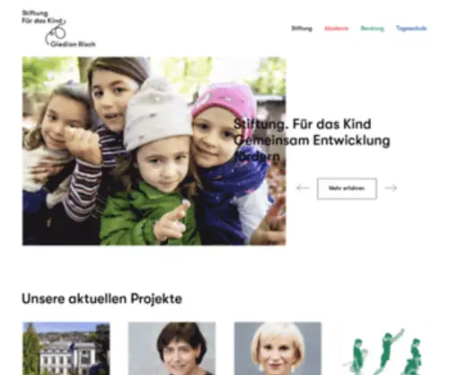 Fuerdaskind.ch(Für) Screenshot