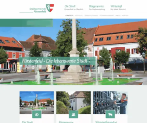 Fuerstenfeld.at(Startseite) Screenshot