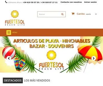 Fuerte-Sol.es(FUERTESOL BEACH LIFE) Screenshot