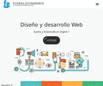 Fuerzaecommerce.com(Fuerza Ecommerce) Screenshot