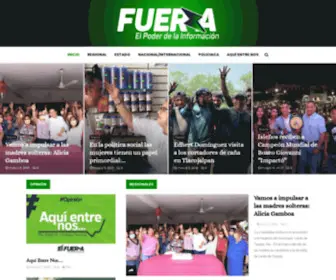 Fuerzanoticias.com(Fuerza noticias) Screenshot