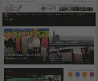 Fuessenaktuell.de(Füssen) Screenshot