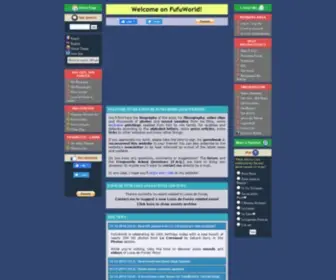 FufuWorld.com(Louis de Funès&#039; biography) Screenshot