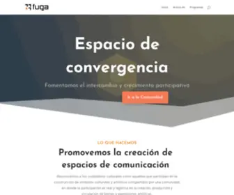 Fuga.com.mx(Fuga Espacio Alternativo) Screenshot