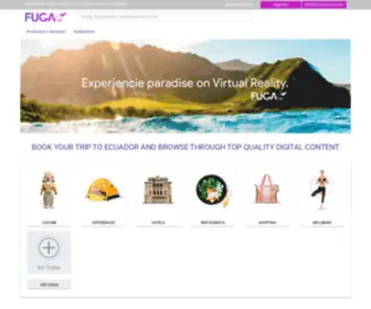 Fuga.ec(Plan your trip to Ecuador) Screenshot