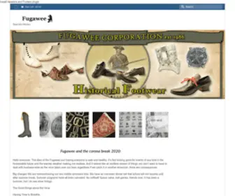 Fugawee.com(Historic footwear) Screenshot