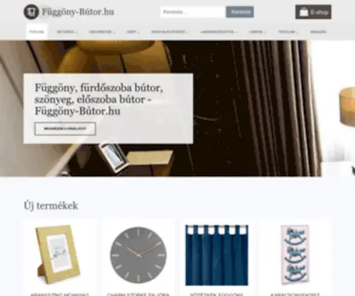 Fuggony-Butor.hu(Függöny) Screenshot