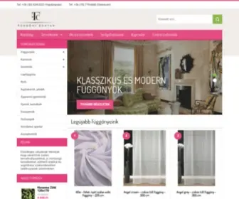 Fuggonycenter.hu(Függöny Center Debrecen) Screenshot