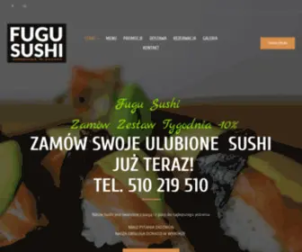 Fugu-Sushi.pl(Fugu Sushi ul. Chodkiewicza 7) Screenshot