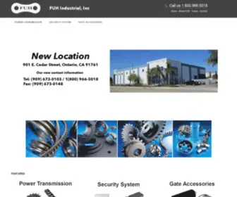 Fuhind.com(FUH Industrial) Screenshot