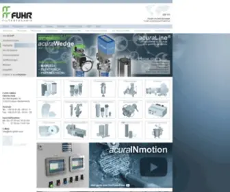 Fuhr-GMBH.com(Fuhr Filtertechnik) Screenshot