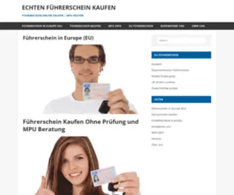 Fuhrerscheinschnelle.de(Führerschein in Europe (EU)) Screenshot