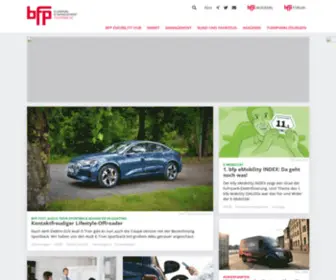 Fuhrpark.de(Das unabhängige Fachmagazin für die Fuhrpark) Screenshot