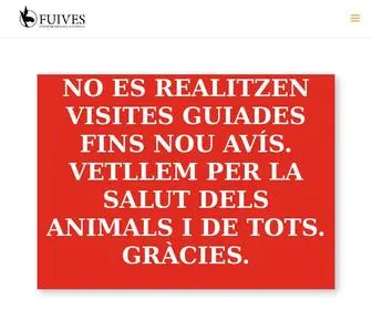 Fuives.com(Ruc Catala Fuives) Screenshot