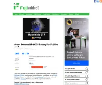 Fujiaddict.com(Fuji Addict) Screenshot