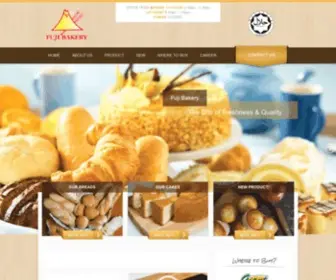 Fujibakery.com.my(Bakery Supplier Malaysia) Screenshot